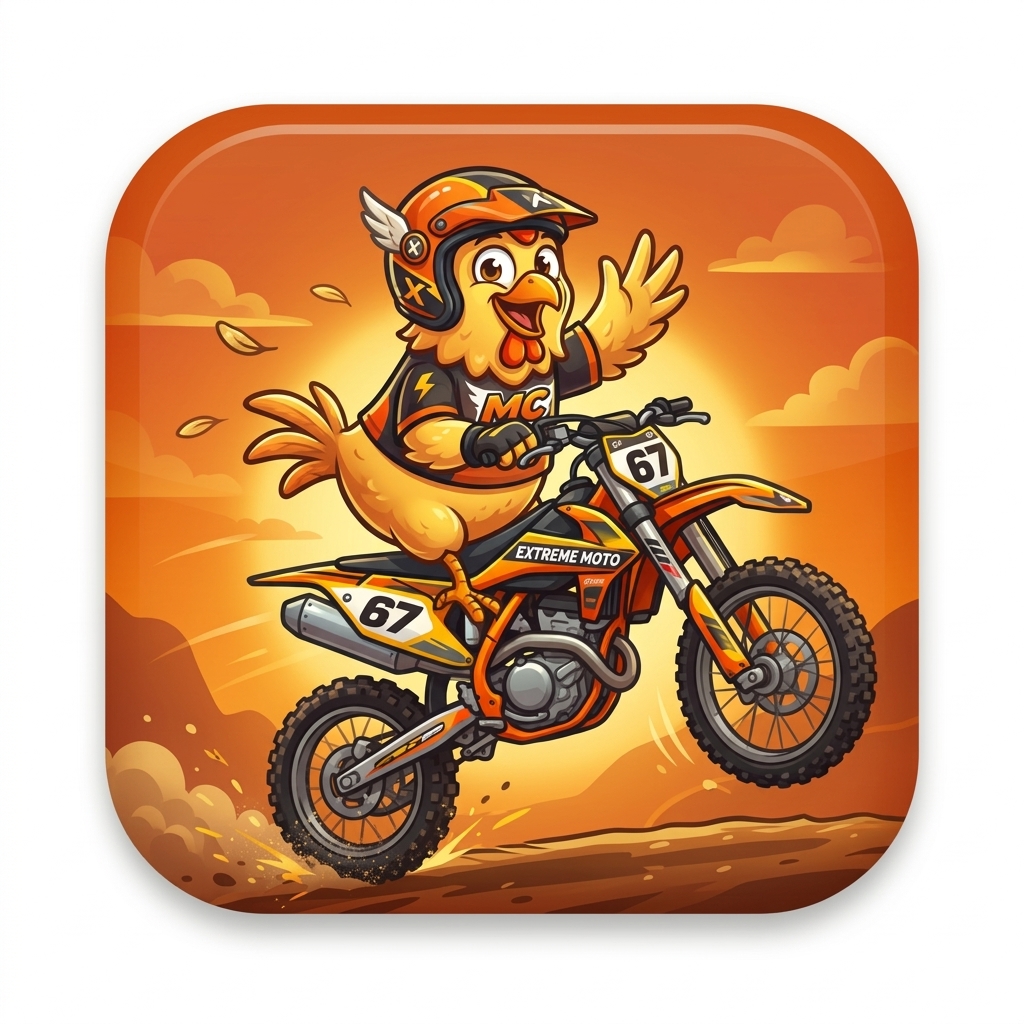 Extreme Moto Chicken - Android অ্যাপ আইকন