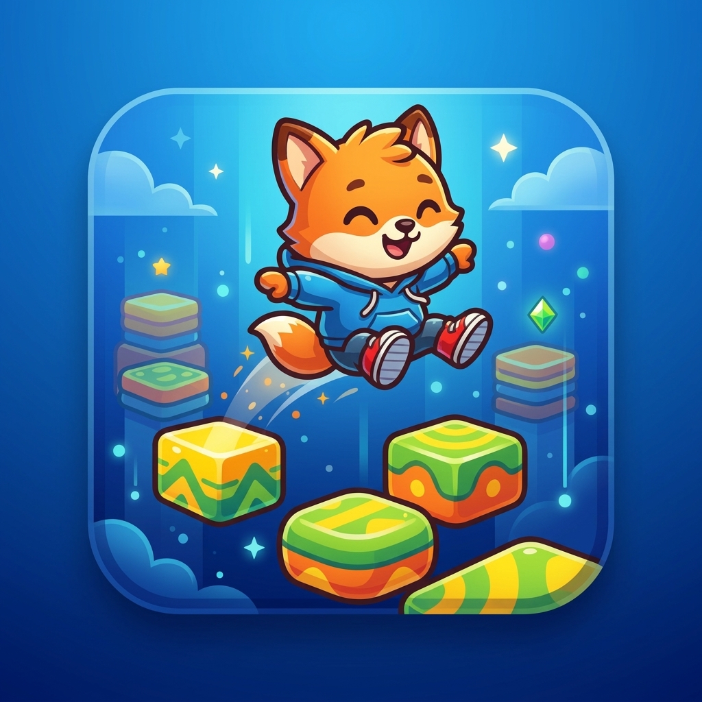 Jump Down - Android অ্যাপ আইকন