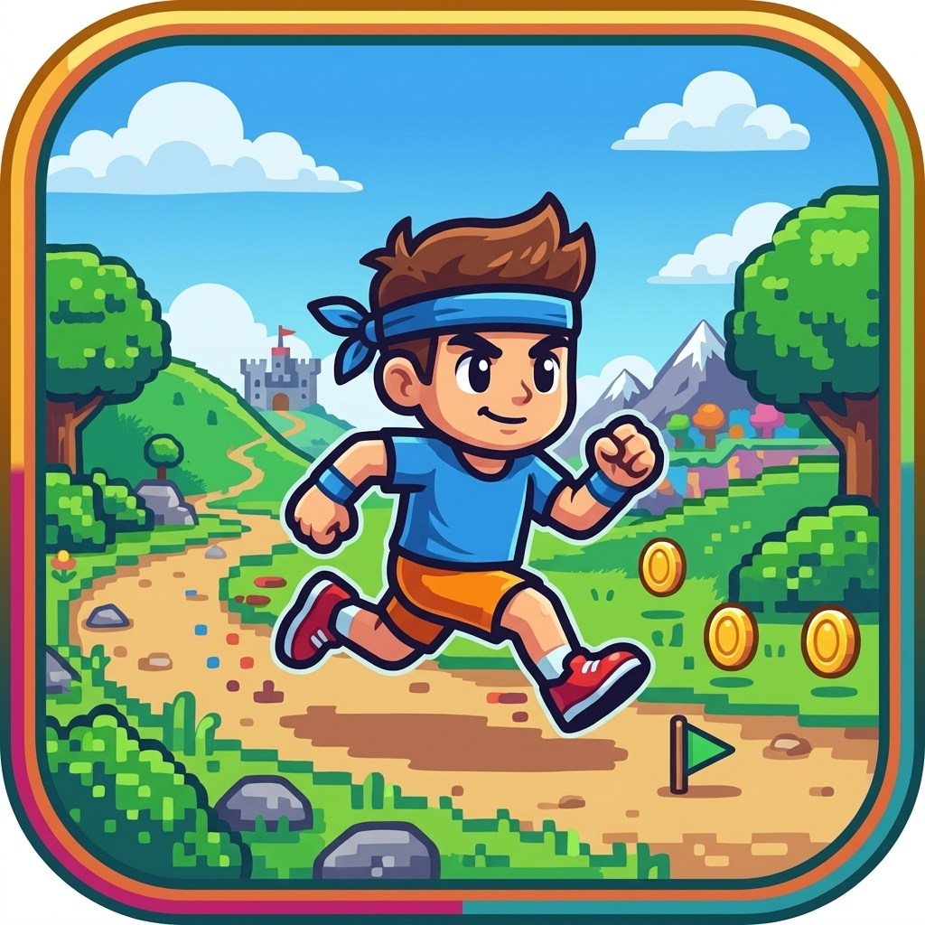 Pixel Runner - Android অ্যাপ আইকন
