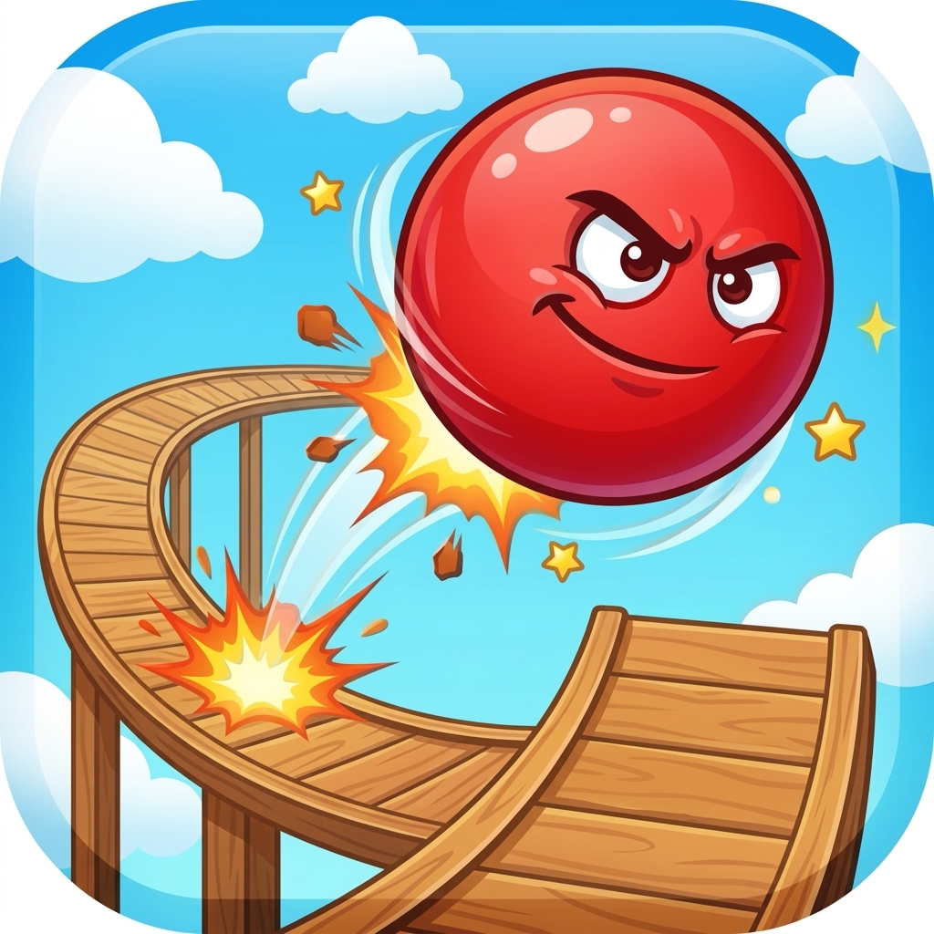 Red Ball Stunt